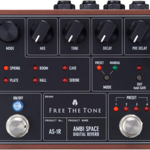Free The Tone AS-1R Ambi Space Digital Reverb Pedal - Image 1