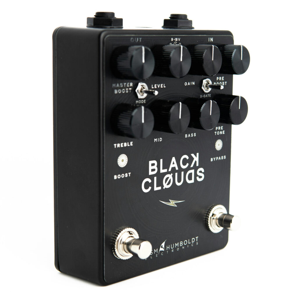 DSM and Humboldt Black Clouds Hi-Gain Drive Preamp Engine Pedal