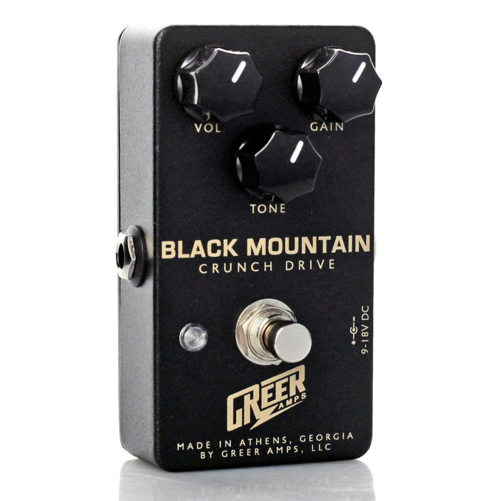 Greer Amps Black Mountain Crunch Drive Pedal