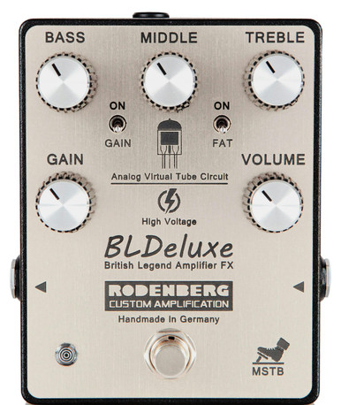 Rodenberg BLDeluxe British Legend Deluxe Amplifier Overdrive Pedal