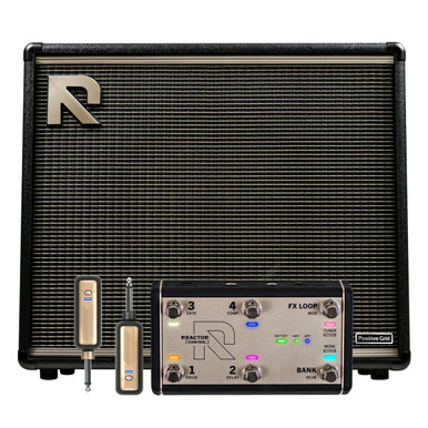 Positive Grid Reactor 100 Amp, Reactor Control Footswitch & Spark Link Wireless System Bundle - Image 1