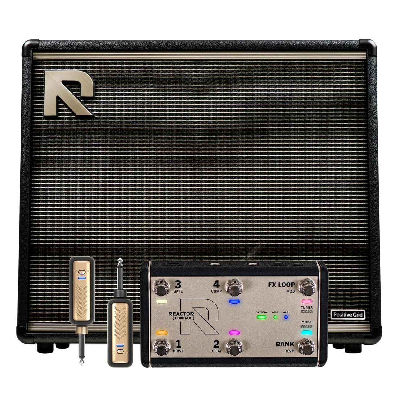 Positive Grid Reactor 100 Amp, Reactor Control Footswitch & Spark Link Wireless System Bundle - Image 3