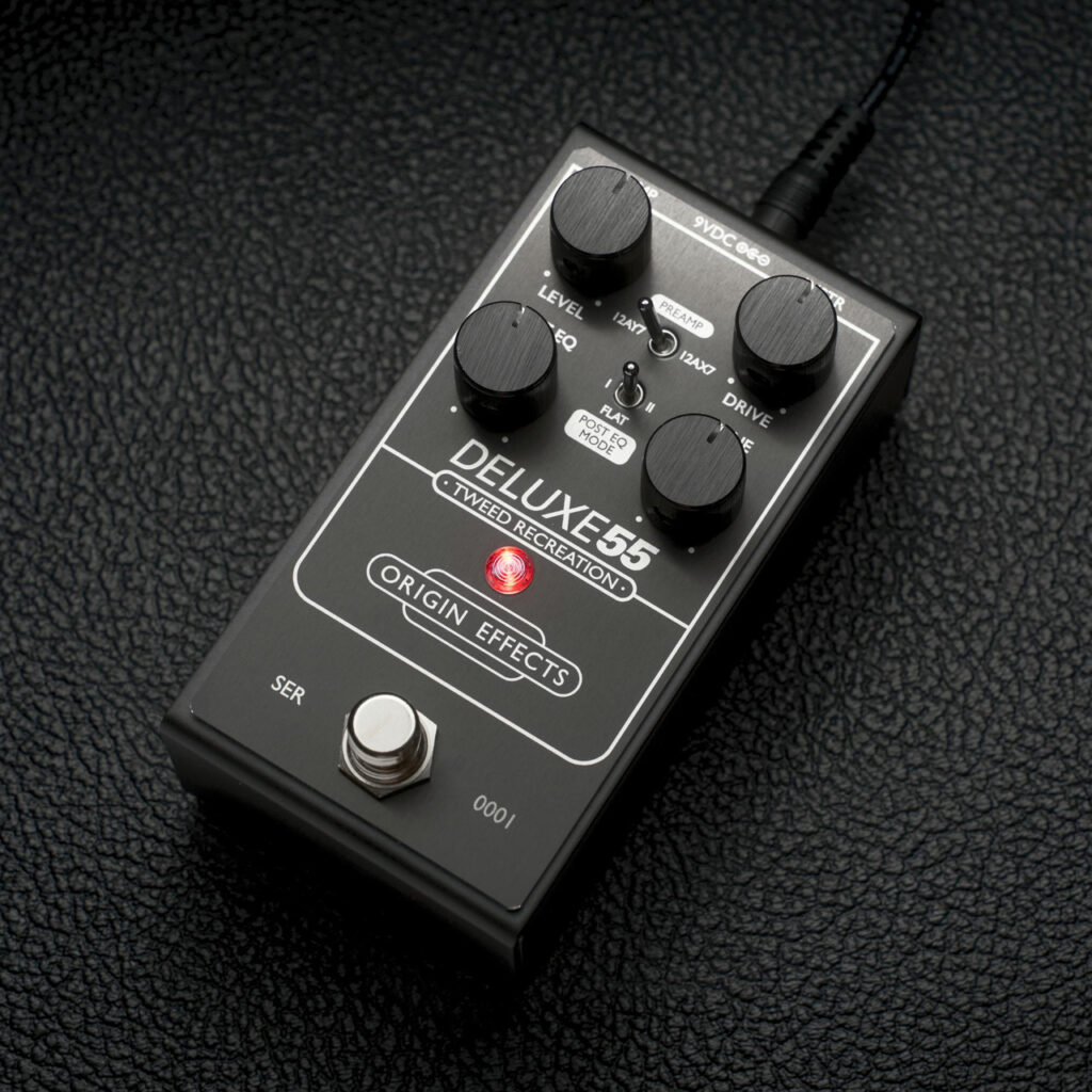 Origin Effects Deluxe 55 Tweed Recreation Pedal - Black Edition