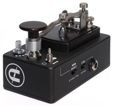 CopperSound Pedals Telegraph V2 Autostutter & Killswitch Gotham Grey