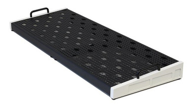 Temple Audio Templeboard DUO 12.5x34in Pedalboard in Vintage White