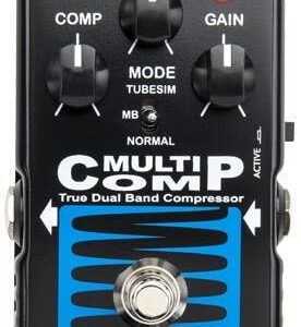 EBS Multicomp Blue Label True Dual Band Compressor Pedal - Image 1