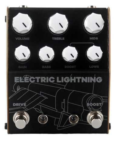 ThorpyFX Chris Buck ELECTRIC LIGHTNING Tube Overdrive Pedal