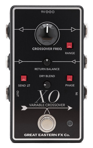 Great Eastern FX Co. XO Variable Crossover Frequency Splitter Pedal