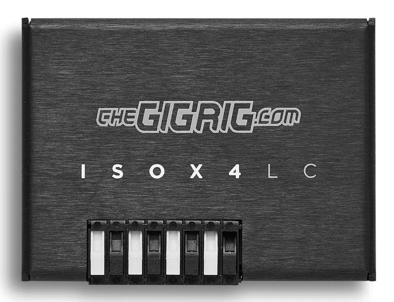 The GigRig Isolator V2 ISOX4 LC Power Adaptor