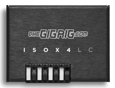 The GigRig Isolator V2 ISOX4 LC Power Adaptor