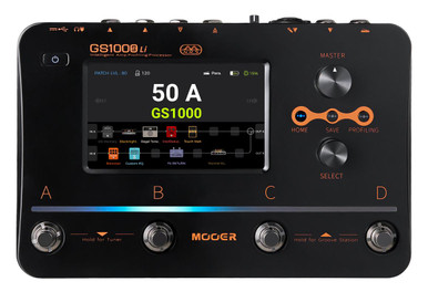 Mooer GS1000-Li Lithium Battery Multi FX Guitar Pedal