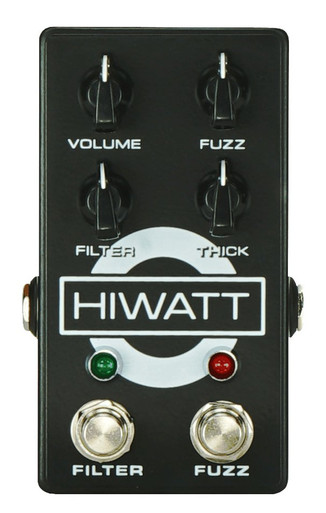 Hiwatt Filter Fuzz MKII Black Pedal
