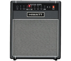 Hiwatt Leeds 25R Combo in Black with Spring Reverb