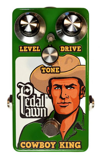 Pedal Pawn Cowboy King Texas Blues Drive Pedal