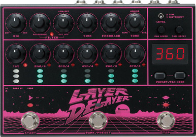 Ibanez Layer Delayer Variable Multi-Head Delay Pedal