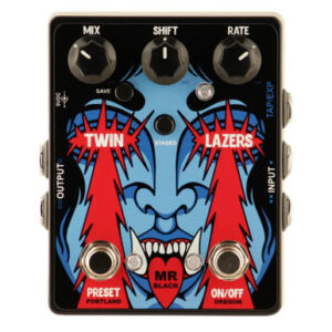 Mr. Black Twin Lazers K1 Dual Phase-Shifter Pedal - Image 1