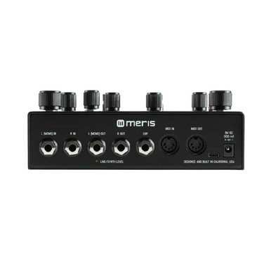 Meris Enzo X Multi-Voice Synthesizer Pedal in Black