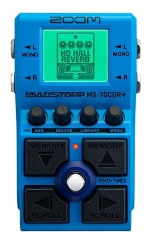 Zoom MS-70CDRPLUS MultiStomp Guitar Pedal