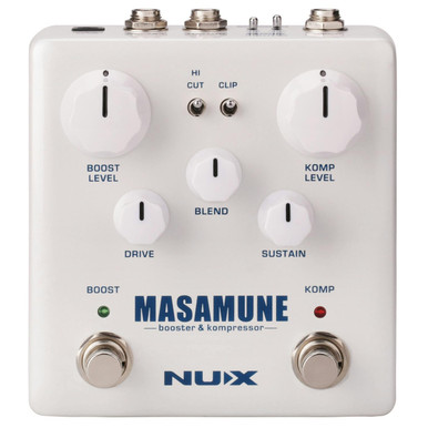 NUX NBK-5 Masamune Boost and Compressor Dual Pedal - Image 1