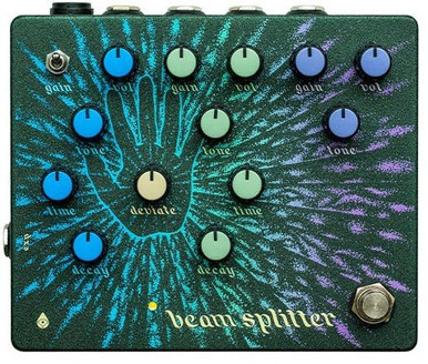 Old Blood Noise Endeavors Beam Splitter Automatic Triple Tracker Distortion Pedal