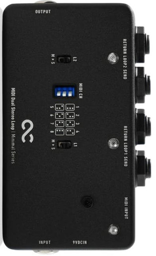 One Control Minimal Series MIDI Dual Stereo Loop