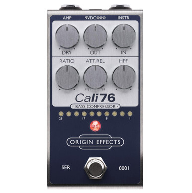 Origin Effects Cali76 Bass Compressor in Fifteen Blue