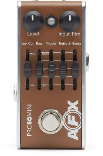 Fishman AFX Pro EQ Mini Acoustic Preamp and EQ Pedal