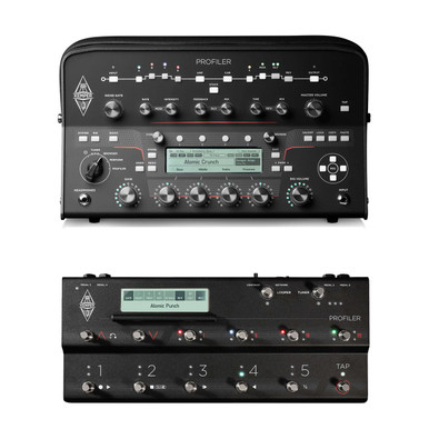 Kemper Profiling Amp Head in Black With Remote Footswitch Set (Non-Powered) MK 2 - Image 1