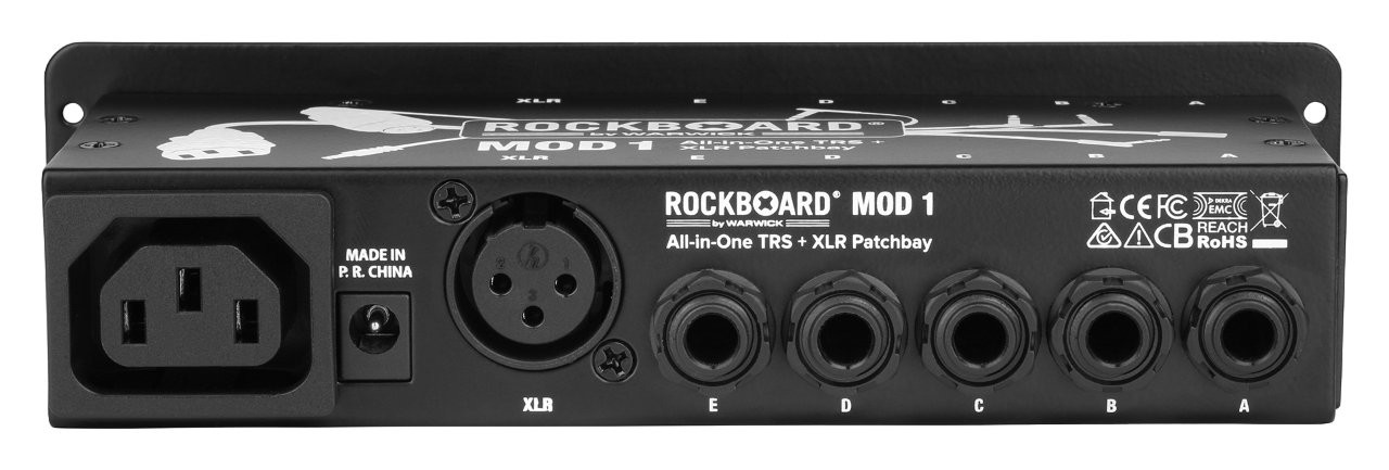 Rockboard MOD 1 - All-in-one Patchbay - TS/TRS & XLR - Image 5