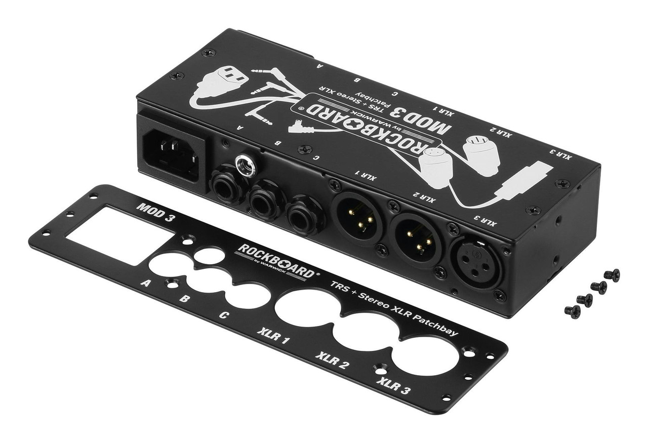 Rockboard MOD 3 - All-in-one Patchbay - XLR & TRS for Vocalists - Image 5