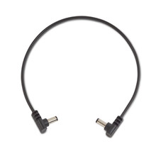 Rockboard Flat Power Cable angled/angled - 11.81 inch - Black - Image 2