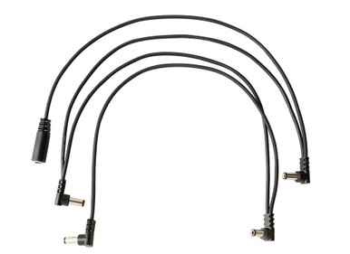 "Rockboard Flat Daisy Chain Cable 4 Outputs, angled"
