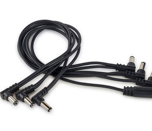 "Rockboard Flat Daisy Chain Cable 6 Outputs, angled"