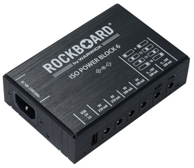 "Rockboard Power Block ISO V6 IEC, 9 to 18V, 100/230 Volt"