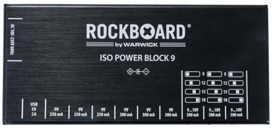 Rockboard Power Block ISO V9 IEC, 9 to 18V, 100/230 Volt