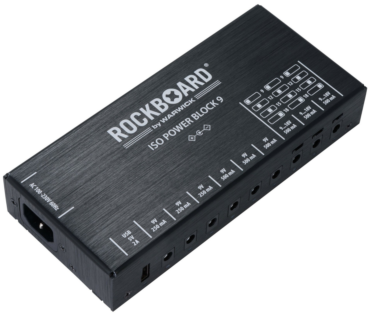 Rockboard Power Block ISO V9 IEC, 9 to 18V, 100/230 Volt - Image 5