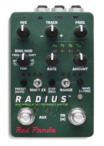 Red Panda Radius Ring Modulator and Frequency Shifter Pedal