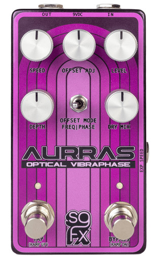 SolidGoldFX AURRAS Optical Vibraphase Pedal