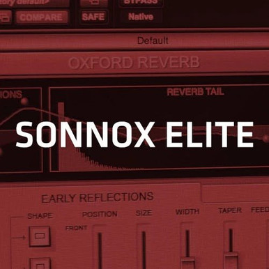 Sonnox Elite Bundle including EQ, Dynamics, Inflator, TransMod, Reverb, Limiter v2, SuprEsser Native