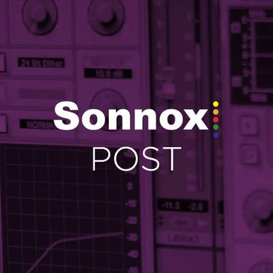 Sonnox Post Bundle including DeClicker, DeBuzzer, DeNoiser, EQ, Dynamics, Limiter v2, Reverb, SuprEsser Native