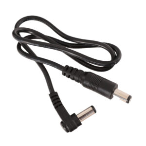 20cm DC Power Cable - Straight Jack to Right Angle Jack - Image 4