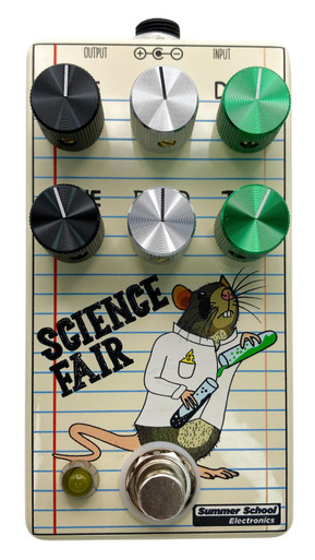 Summer School Electronics Science Fair Overdrive Pedal