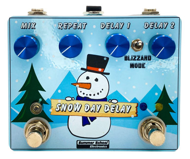 Summer School Electronics Snow Day Delay Pedal