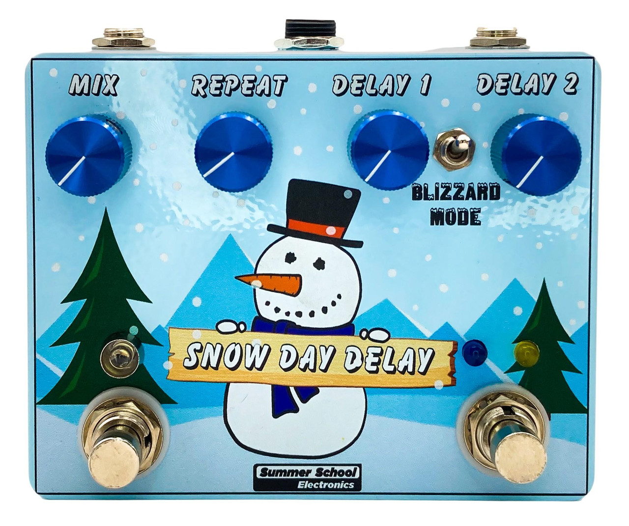Summer School Electronics Snow Day Delay Pedal