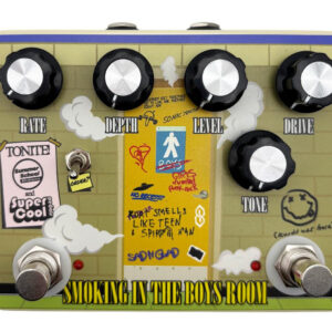 Summer School Electronics Smoking In The Boys Room Overdrive & Chorus Pedal - Image 3