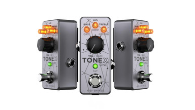 IK MultiMedia TONEX ONE Bass Edition Machine Modelling Pedal in Silver