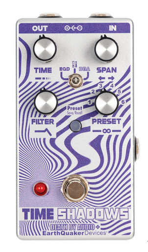 Earthquaker Devices & Death by Audio Time Shadows II Subharmonic Multi-Delay Resonator Pedal