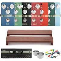 Hartwood Guitar Effects Pedals Pedalboard and PSU Custom Bundle