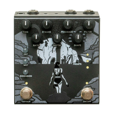 Old Blood Noise Endeavors Bathing liminal Delay Pedal in Ink