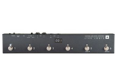 Blackstar Live Logic 6-Button Midi Foot Controller